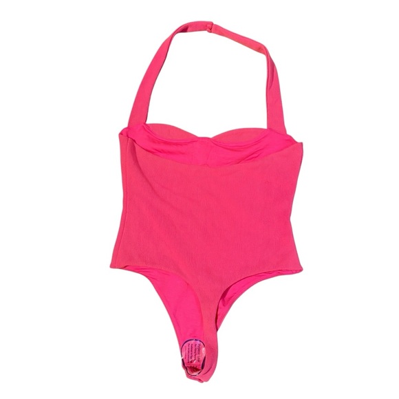 Lovers and Friends NWT Dominique Bodysuit in Dark Pink Size Medium - Picture 4 of 6
